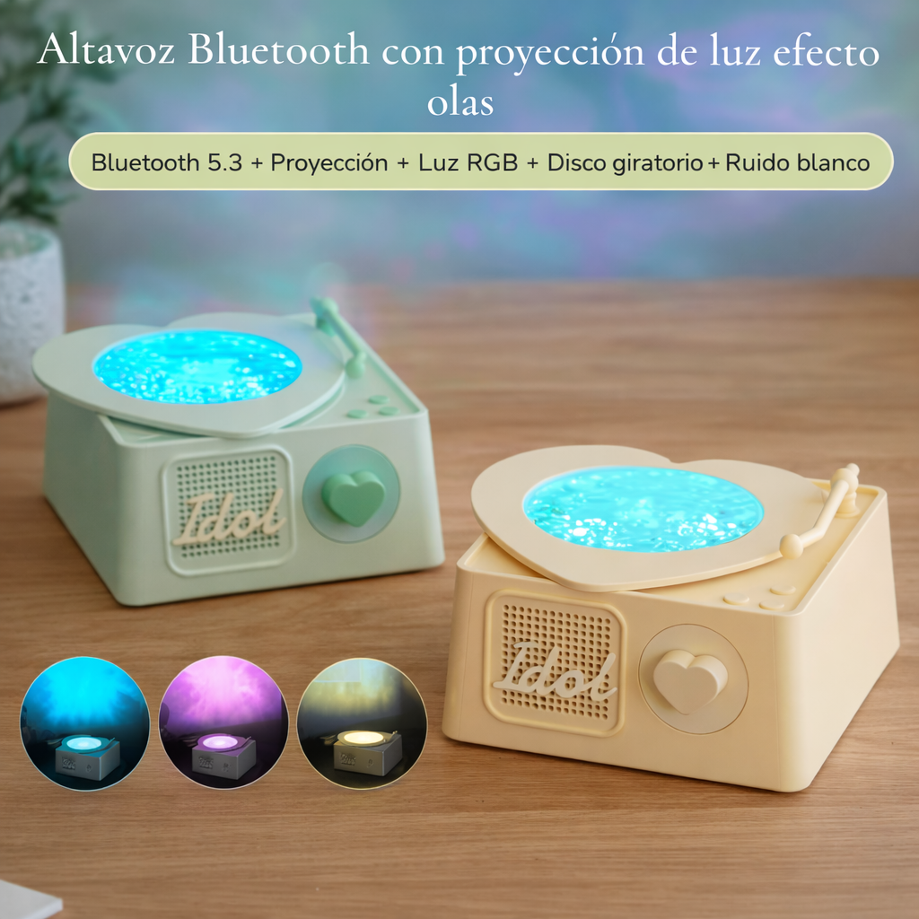 Luz de proyección de ondas